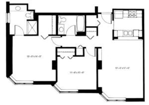2bedroom lexington floorplan